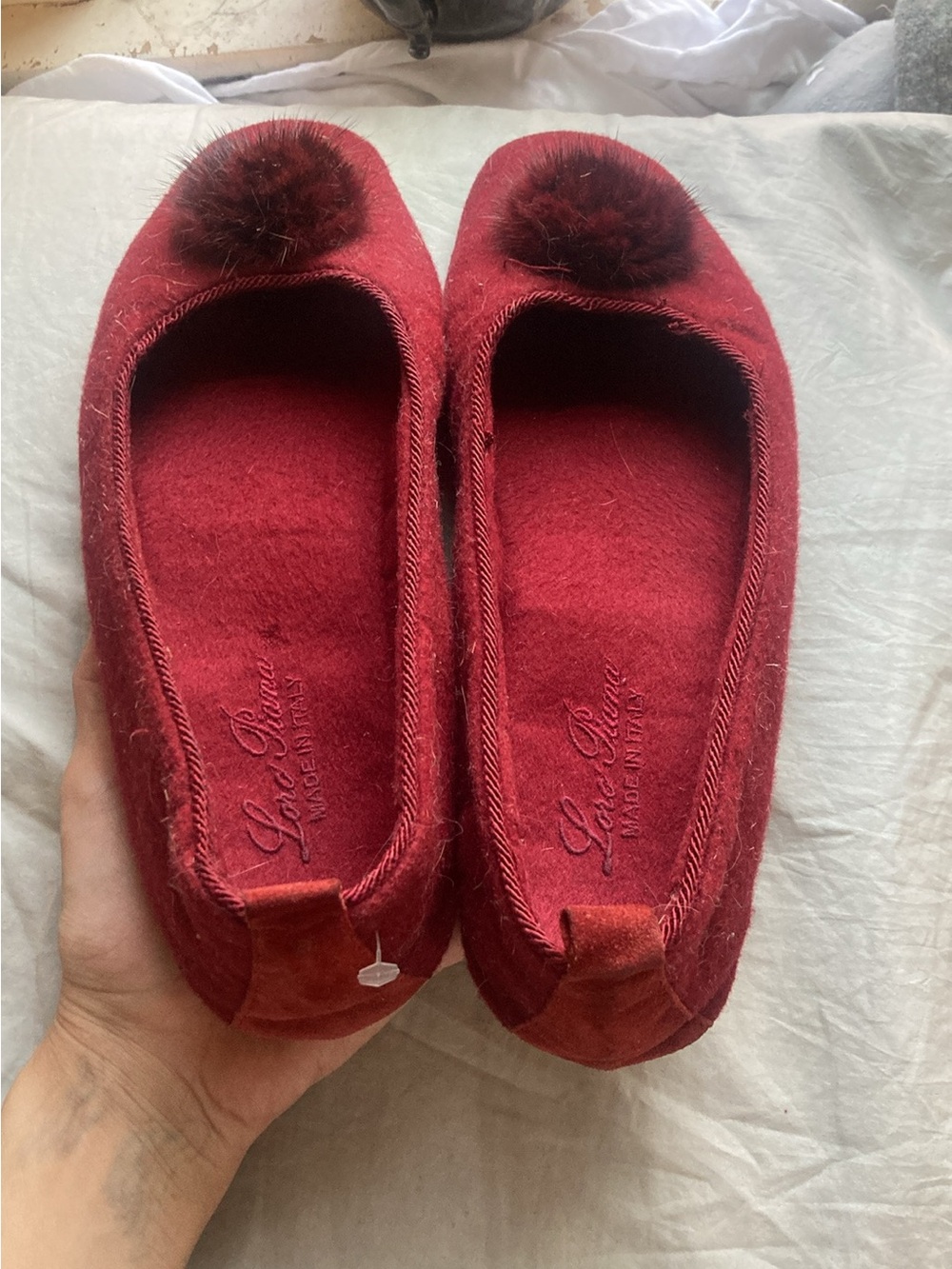 Loro Piana cashmere slippers - like new